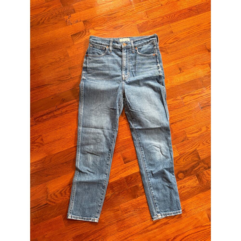 Madewell Stovepipe Jeans Size 28 Light Wash